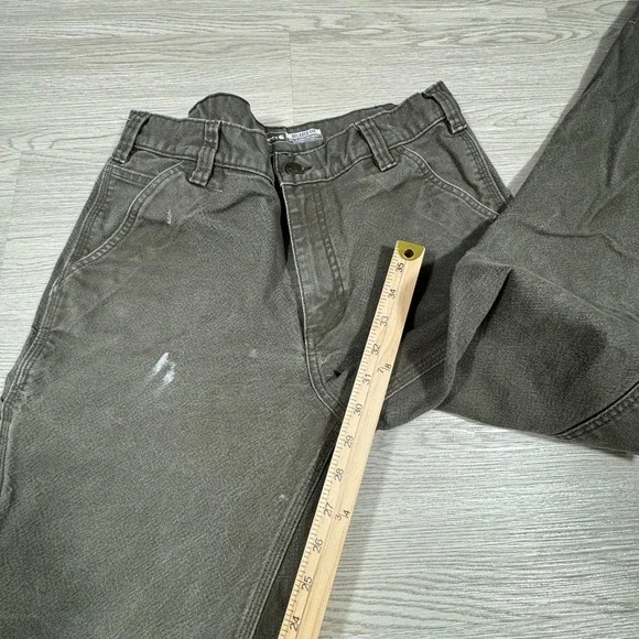 Carhartt Men's Work Pants Rugged Flex Relaxed Fit Duck Utility Brown 32x32 - Picture 5 of 10